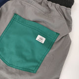 gym master Comfy ナイロンクロップドパンツ G221610 パンツ ネイビー グリーン レディース ジムマスター【中古】6-0713G∞