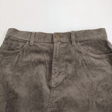 Spick and Span ストレッチコーデュロイスカート 定価15400円 サイズ36 ロングスカート 25AW カーキ レディース スピックアンドスパン【中古】6-0414T♪