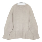 Spick and Span バルキーヤーン ロングリブプルオーバー ニット 定価14300円 セーター ニット ベージュ レディース スピックアンドスパン【中古】6-0924T∞