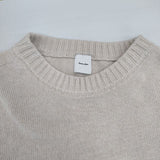 Spick and Span バルキーヤーン ロングリブプルオーバー ニット 定価14300円 セーター ニット ベージュ レディース スピックアンドスパン【中古】6-0924T∞