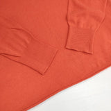 Spick and Span コットンバルキーヤーンルーズVネックプルオーバー 定価13200円 セーター ニット 25AW レッド系 レディース スピックアンドスパン【中古】6-0924T∞
