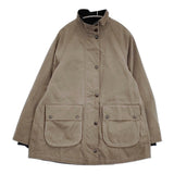 MARGARET HOWELL/Barbour WAXED COTTON 定価82500円 578-5225203 UK8 ジャケット 25AW カーキ レディース マーガレットハウエル/バブアー【中古】6-0414T♪