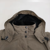 MARGARET HOWELL/Barbour WAXED COTTON 定価82500円 578-5225203 UK8 ジャケット 25AW カーキ レディース マーガレットハウエル/バブアー【中古】6-0414T♪