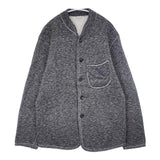 45R/45rpm モクモク裏毛バインダーBLOUSON ブルゾン カーディガン グレー レディース フォーティーファイブアールピーエム【中古】6-0924T∞