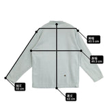 45R/45rpm 裏毛deロープロゴの908Ｔシャツ 定価24200円 スウェット ライトブルー系 レディース フォーティーファイブアールピーエム【中古】6-0713T∞
