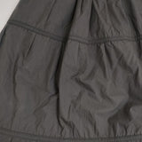 eunoia ユノイア lily padding skirt 中綿 ティアードスカート Bshop購入 J-977 ロングスカート ブラック レディース【中古】6-0924T∞