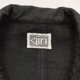 qiri Denim/freece needle punch オーバージャケット ニードルパンチフリース 定価35200円 ジャケット 25AW ネイビー レディース キリ【中古】6-0916T♪