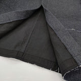 qiri Denim/freece needle punch オーバージャケット ニードルパンチフリース 定価35200円 ジャケット 25AW ネイビー レディース キリ【中古】6-0916T♪
