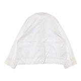yuni コットン キャッチワッシャー ダブル ワイドスリーブシャツ 長袖シャツ 23SS ホワイト レディース ユニ【中古】6-0708M∞