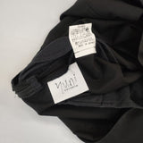 yuni 80/2強撚ギャバサロペット ノースリーブ オールインワン ツナギ 23SS ブラック レディース ユニ【中古】6-0518M∞