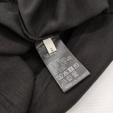 IENA ドレープデザインロングスリーブトップス 定価11000円 長袖Ｔシャツ カットソー ロンＴ 25AW ブラック レディース イエナ【中古】6-0421M♪