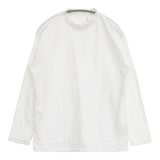 Bliss bunch A748-326 コットン フリル 長袖Ｔシャツ カットソー ロンＴ オフホワイト レディース ブリスバンチ【中古】6-0713G∞