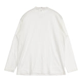 Bliss bunch A748-326 コットン フリル 長袖Ｔシャツ カットソー ロンＴ オフホワイト レディース ブリスバンチ【中古】6-0713G∞