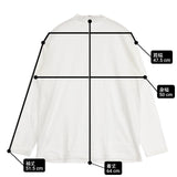 Bliss bunch A748-326 コットン フリル 長袖Ｔシャツ カットソー ロンＴ オフホワイト レディース ブリスバンチ【中古】6-0713G∞