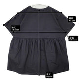 le vent souffle バックギャザー 25S-C201 半袖Ｔシャツ カットソー ブラック レディース ルヴァンスフル【中古】6-0615S∞