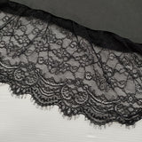 Spick and Span レースドッキングレイヤードカットソー 定価9900円 長袖Ｔシャツ ロンＴ 26SS ブラック レディース スピックアンドスパン【中古】6-0421M♪