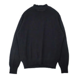 sloe スロウ フリルカラー 3105876 コットン セーター ニット ブラック レディース【中古】6-0924M∞
