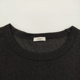 IENA ラメTシャツ 定価10450円 シアー ドレープ 半袖Ｔシャツ カットソー 25AW ブラック レディース イエナ【中古】6-0421S♪