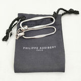 PHILIPPE AUDIBERT トゥモローランド購入 ピアス シルバー レディース フィリップ オーディベール【中古】6-0527G∞