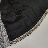 MADAM JOCONDE マダムジョコンダ ツイードジャケット オケージョン ジャケット ホワイト ブラック レディース【中古】6-0708M∞