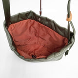 russet the clouds nylon 日本製 ナイロン ショルダーバッグ カーキ レディース ラシット【中古】6-0810G∞