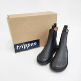 trippen 未使用品 Chelsea チェルシー サイズ36 定価67100円 レザー サイドゴア ブーツ ブラック レディース トリッペン【中古】6-0418G♪