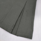 MHL. ORGANIC COTTON GABARDINE SKIRT 定価30800円 595-3232500 ロングスカート 23AW カーキ レディース エムエイチエル【中古】6-0718M∞