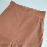 BALLSEY ポリエステルベルベット クロップドストレートパンツ 定価19800円 パンツ ピンク レディース ボールジー【中古】6-0924T∞