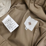 maison de SOIL COTTON DYED WEATHER 2TUCK TAPERED EASY PANTS サイズ2 定価20900円 パンツ 26SS ベージュ レディース メゾンドソイル【中古】6-0418M♪