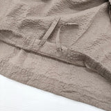 TRAVAIL MANUEL 新品 リップルローンギャザースモック 定価16500円 3008-61 ブラウス シャツ 26SS グレージュ レディース トラバイユマニュアル【中古】6-0421M♪