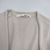 evam eva cotton ramie robe コットンラミーローブ 定価27500円 E231K056 コート ベージュ レディース エヴァムエヴァ【中古】6-0518M∞