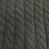 NEST ROBE CONFECT ペルーハンドニット 02214-0005 ウール ケーブル ニット ブラック メンズ ネストローブコンフェクト【中古】6-0905T◎