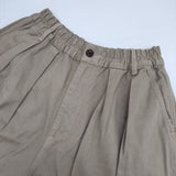 HARVESTY コットンチノクロスサーカスパンツ A11709-51 サイズ2 パンツ カーキ系 レディース ハーベスティ【中古】6-0802G∞