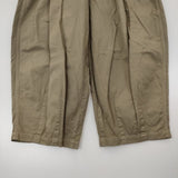 HARVESTY コットンチノクロスサーカスパンツ A11709-51 サイズ2 パンツ カーキ系 レディース ハーベスティ【中古】6-0802G∞