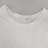 NARU/naru factory コットン 日本製 長袖Ｔシャツ カットソー ロンＴ ホワイト レディース ナル【中古】6-0802M∞