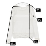 NARU/naru factory コットン 日本製 長袖Ｔシャツ カットソー ロンＴ ホワイト レディース ナル【中古】6-0802M∞