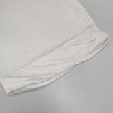 NARU/naru factory ハイネック コットン 日本製 長袖Ｔシャツ カットソー ロンＴ ホワイト レディース ナル【中古】6-0802M∞
