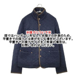 Pal'las Palace 裏毛 中綿 キルティングジャケット ネイビー レディース パラスパレス【中古】6-0708T∞