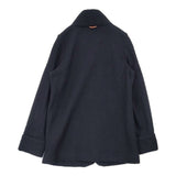 Pal'las Palace ウール ショートコート 中綿 ジャケット ネイビー レディース パラスパレス【中古】6-0917T∞