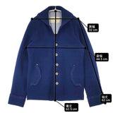 Pal'las Palace ウール サイズ3 日本製 ジャケット ブルー レディース パラスパレス【中古】6-0924T∞