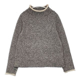 Pal'las Palace ウールカシミヤ ハイネックニット PKPO-8908D カシミア セーター ニット ネイビー ホワイト レディース パラスパレス【中古】6-0917T∞