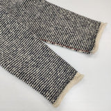 Pal'las Palace ウールカシミヤ ハイネックニット PKPO-8908D カシミア セーター ニット ネイビー ホワイト レディース パラスパレス【中古】6-0917T∞