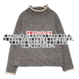 Pal'las Palace ウールカシミヤ ハイネックニット PKPO-8908D カシミア セーター ニット ネイビー ホワイト レディース パラスパレス【中古】6-0917T∞