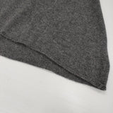 veritecoeur カシミヤ ニットワンピース カシミア VCK-193 チュニック ワンピース グレー レディース ヴェリテクール【中古】6-0917T∞