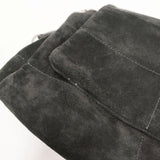 ZARA フェイクスウェード チェーンバッグ ショルダーバッグ ブラック レディース ザラ【中古】6-0810G∞