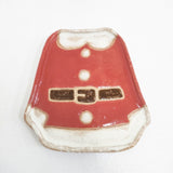 木村涼子 キムラリョウコ サンタ 洋服 プレート 皿 レッド レディース【中古】6-0409G◎