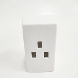 KALDI カルディ セラミックハウスライト インテリアその他 ホワイト レディース【中古】6-0409G◎