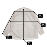MHL. WORKWEAR STRIPE COTTON SHIRTING 595-4153500 プルオーバー ストライプ 長袖シャツ 24SS ライトグレー レディース エムエイチエル【中古】6-0718M∞