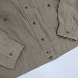 MHL. SHEET COTTON LINEN SHIRT 595-1125505 ジャケット カーキ レディース エムエイチエル【中古】6-0518M∞