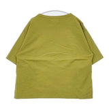 MHL. WA-SHI COTTON JERSEY 和紙 595-5168506 半袖Ｔシャツ カットソー 25SS ライトグリーン レディース エムエイチエル【中古】6-0615S∞